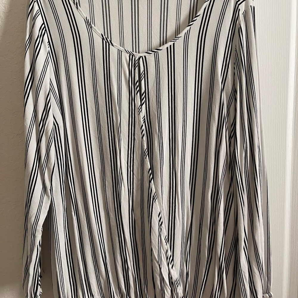 Torrid Long Sleeved - Elastic Waste Blouse